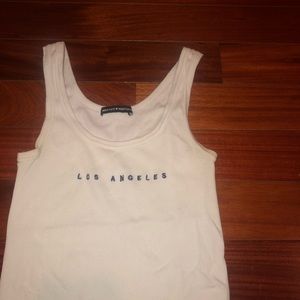 BRANDY MELVILLE LOS ANGELES TANK TOP